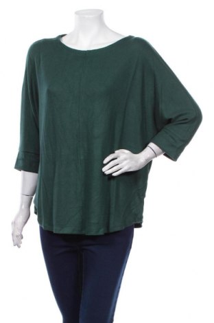 Γυναικεία μπλούζα S.Oliver, Μέγεθος L, Χρώμα Πράσινο, 78% βισκόζη, 17% πολυεστέρας, 5% ελαστάνη, Τιμή 18,35 €