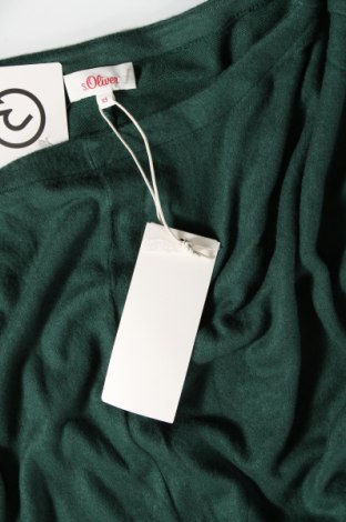 Γυναικεία μπλούζα S.Oliver, Μέγεθος XS, Χρώμα Πράσινο, 78% βισκόζη, 17% πολυεστέρας, 5% ελαστάνη, Τιμή 18,35 €