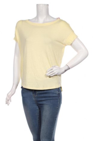 Γυναικεία μπλούζα S.Oliver, Μέγεθος M, Χρώμα Κίτρινο, 95% βισκόζη, 5% ελαστάνη, Τιμή 20,36 €