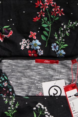 Γυναικεία μπλούζα S.Oliver, Μέγεθος XS, Χρώμα Πολύχρωμο, 50% βαμβάκι, 50% μοντάλ, Τιμή 20,65 €