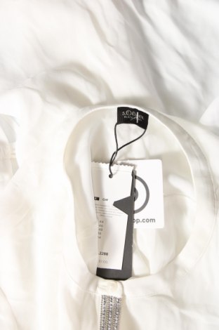 Γυναικεία μπλούζα S.Oliver Black Label, Μέγεθος XL, Χρώμα Λευκό, Πολυεστέρας, Τιμή 28,10 €