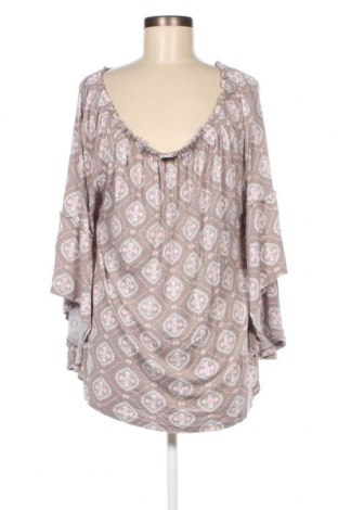 Γυναικεία μπλούζα Time and tru, Μέγεθος XL, Χρώμα Πολύχρωμο, Τιμή 6,43 €