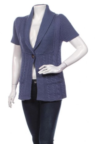 Cardigan de damă Review, Mărime L, Culoare Albastru, Preț 30,59 Lei