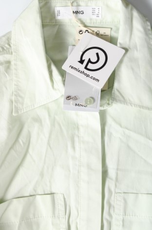 Γυναικείο πουκάμισο Mango, Μέγεθος M, Χρώμα Πράσινο, Τιμή 49,48 €