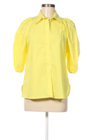 Γυναικείο πουκάμισο Silvian Heach, Μέγεθος M, Χρώμα Κίτρινο, Τιμή 17,42 €