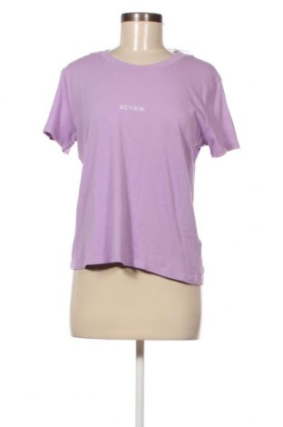 Γυναικείο t-shirt Review, Μέγεθος L, Χρώμα Βιολετί, Τιμή 29,38 €