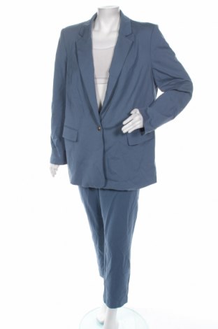 Γυναικείο κοστούμι Tom Tailor, Μέγεθος XL, Χρώμα Μπλέ, 64% βισκόζη, 28% πολυεστέρας, 8% ελαστάνη, Τιμή 67,42 €