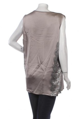 Γυναικείο αμάνικο μπλουζάκι Marina Rinaldi, Μέγεθος XL, Χρώμα Γκρί, 73% ασετάτ, 27% βισκόζη, Τιμή 111,73 €