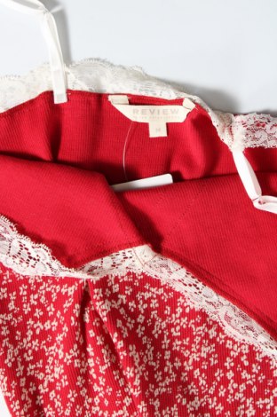 Γυναικείο αμάνικο μπλουζάκι Review, Μέγεθος M, Χρώμα Κόκκινο, 95% βαμβάκι, 5% ελαστάνη, Τιμή 14,69 €