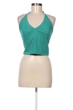 Γυναικείο αμάνικο μπλουζάκι Undiz, Μέγεθος M, Χρώμα Πράσινο, 86% πολυαμίδη, 9% μεταλλικά νήματα, 5% ελαστάνη, Τιμή 22,04 €