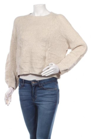 Дамски пуловер, Размер S, Цвят Екрю, Цена 21,60 лв.