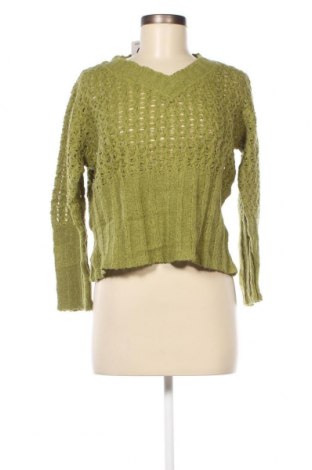 Дамски пуловер, Размер M, Цвят Зелен, Цена 21,60 лв.