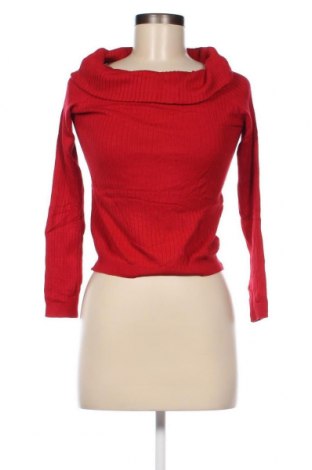 Дамски пуловер H&M Divided, Размер M, Цвят Червен, Цена 21,60 лв.