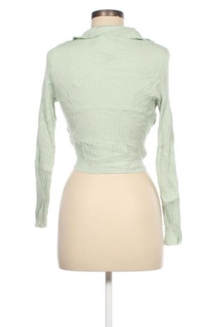 Дамски пуловер H&M Divided, Размер L, Цвят Зелен, Цена 21,60 лв.