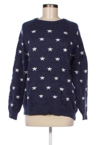 Дамски пуловер H&M L.O.G.G., Размер L, Цвят Син, Цена 31,80 лв.