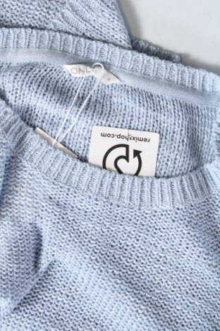 Дамски пуловер ONLY, Размер S, Цвят Син, Цена 67,50 лв.