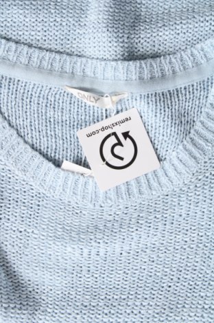 Дамски пуловер ONLY, Размер XS, Цвят Син, Цена 67,50 лв.