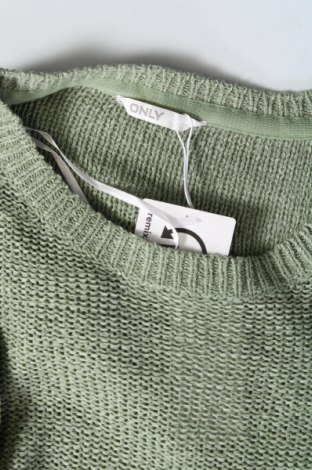 Дамски пуловер ONLY, Размер M, Цвят Зелен, Цена 67,50 лв.