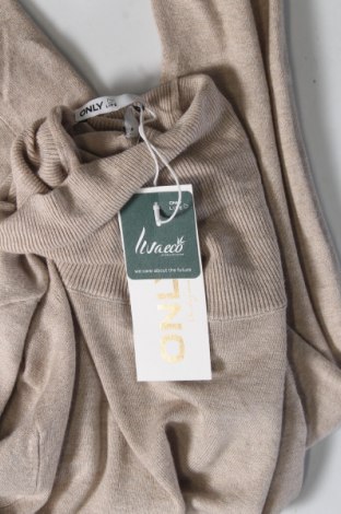 Γυναικείο πουλόβερ ONLY, Μέγεθος S, Χρώμα  Μπέζ, Τιμή 69,59 €