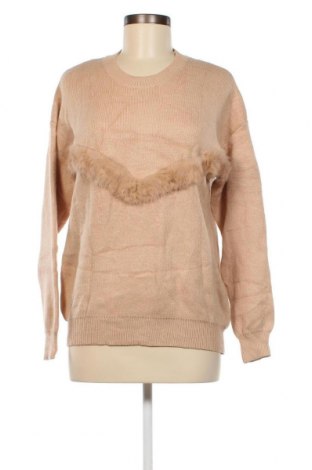 Γυναικείο πουλόβερ Paris Et Moi, Μέγεθος M, Χρώμα  Μπέζ, Τιμή 15,83 €