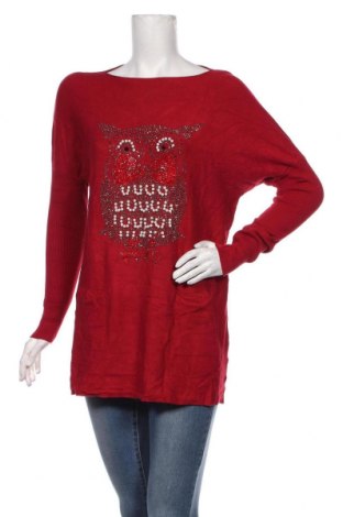 Γυναικείο πουλόβερ Paris Et Moi, Μέγεθος L, Χρώμα Κόκκινο, Τιμή 15,83 €