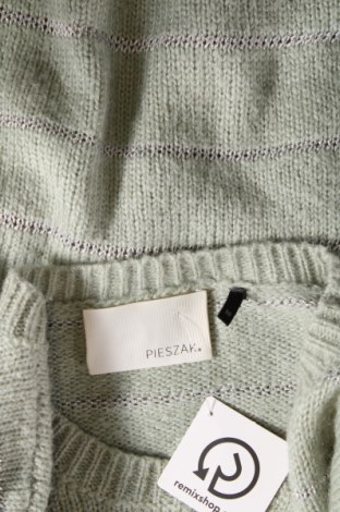 Дамски пуловер Pieszak, Размер M, Цвят Зелен, Цена 23,70 лв.