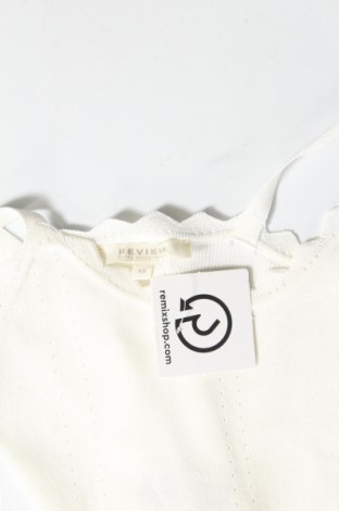 Дамски пуловер Review, Размер XS, Цвят Бял, Цена 33,75 лв.