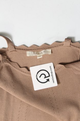 Дамски пуловер Review, Размер XS, Цвят Бежов, Цена 33,75 лв.