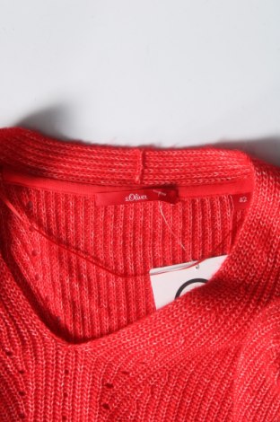 Дамски пуловер S.Oliver, Размер L, Цвят Червен, Цена 69,50 лв.
