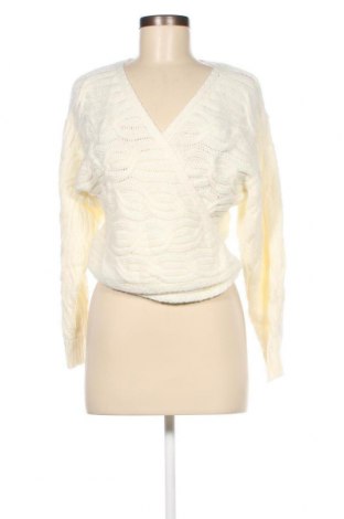 Дамски пуловер SHEIN, Размер L, Цвят Бял, Цена 21,60 лв.