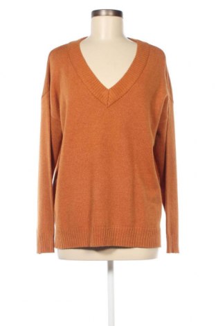 Дамски пуловер Vila, Размер L, Цвят Оранжев, Цена 67,50 лв.