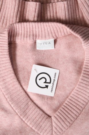 Дамски пуловер Vila, Размер S, Цвят Розов, Цена 67,50 лв.