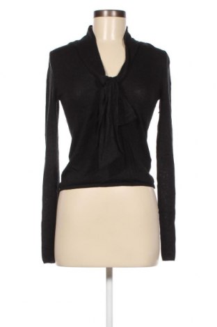 Дамски пуловер Zara Knitwear, Размер M, Цвят Черен, Цена 31,80 лв.