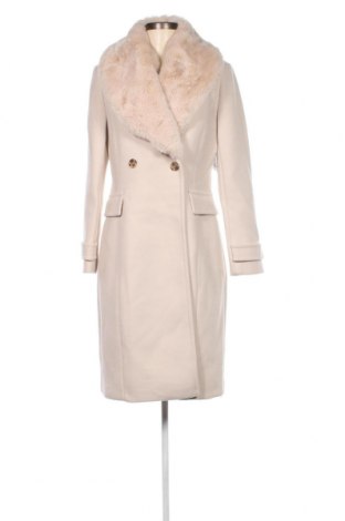 Дамско палто Forever New, Размер M, Цвят Екрю, Цена 369,00 лв.