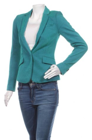 Дамско сако Esprit, Размер XS, Цвят Зелен, 51% памук, 49% полиестер, Цена 32,00 лв.