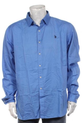 Ανδρικό πουκάμισο U.S. Polo Assn., Μέγεθος 3XL, Χρώμα Μπλέ, Τιμή 73,20 €