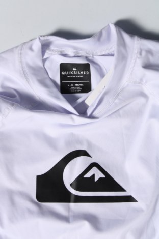 Мъжка спортна блуза Quiksilver, Размер L, Цвят Бял, Цена 96,00 лв.