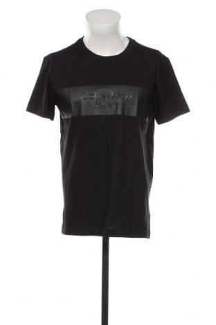 Мъжка тениска Calvin Klein Jeans, Размер S, Цвят Черен, Памук, Цена 48,95 лв.