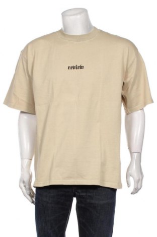 Tricou de bărbați Review, Mărime M, Culoare Bej, Preț 39,38 Lei