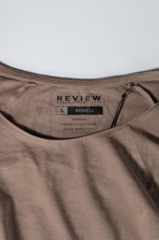 Tricou de bărbați Review, Mărime S, Culoare Bej, Preț 187,50 Lei