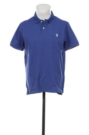 Ανδρικό t-shirt U.S. Polo Assn., Μέγεθος M, Χρώμα Μπλέ, Τιμή 70,62 €