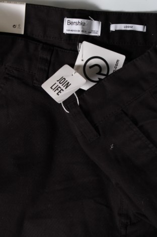 Pantaloni de bărbați Bershka, Mărime M, Culoare Negru, Preț 381,58 Lei