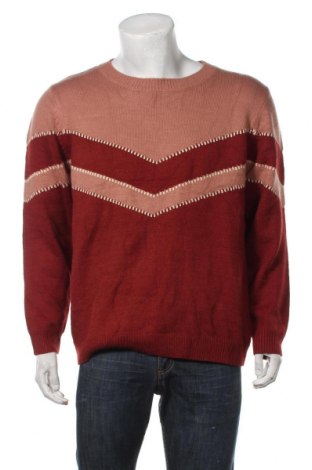 Мъжки пуловер, Размер XXL, Цвят Розов, 60% акрил, 40% полиамид, Цена 28,80 лв.
