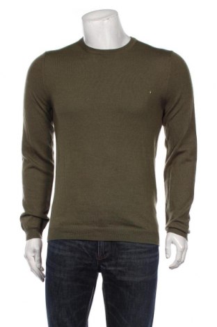 Мъжки пуловер ASOS, Размер L, Цвят Зелен, Мерино, Цена 32,30 лв.