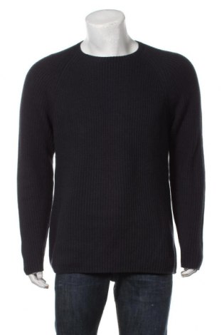 Мъжки пуловер Claiborne, Размер M, Цвят Син, 60% памук, 40% акрил, Цена 27,20 лв.