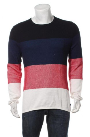 Мъжки пуловер Edc By Esprit, Размер M, Цвят Многоцветен, Памук, Цена 28,80 лв.