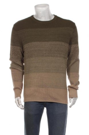 Мъжки пуловер Review, Размер L, Цвят Зелен, Памук, Цена 47,25 лв.