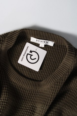 Мъжки пуловер Review, Размер L, Цвят Зелен, Цена 67,50 лв.