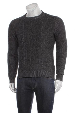 Мъжки пуловер Ted Baker, Размер L, Цвят Сив, 60% памук, 40% полиестер, Цена 76,00 лв.