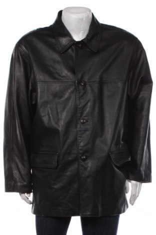 Pánská kožená bunda , Velikost L, Barva Černá, Cena  425,00 Kč
